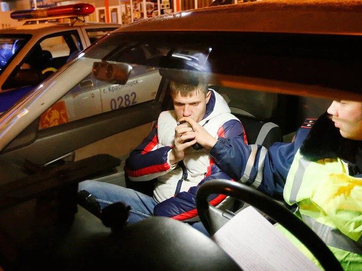 В первые дни 2026 года на Орловщине поймали около 20 пьяных водителей