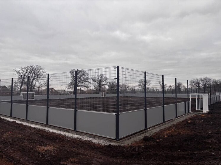 В Амвросиевке близится к завершению возведение современного ФОКа