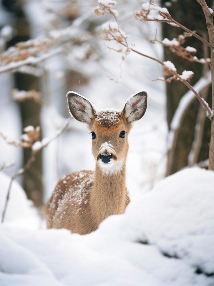 Полиция Ачинска спасла раненую косулю, найденную в заброшенном сарае