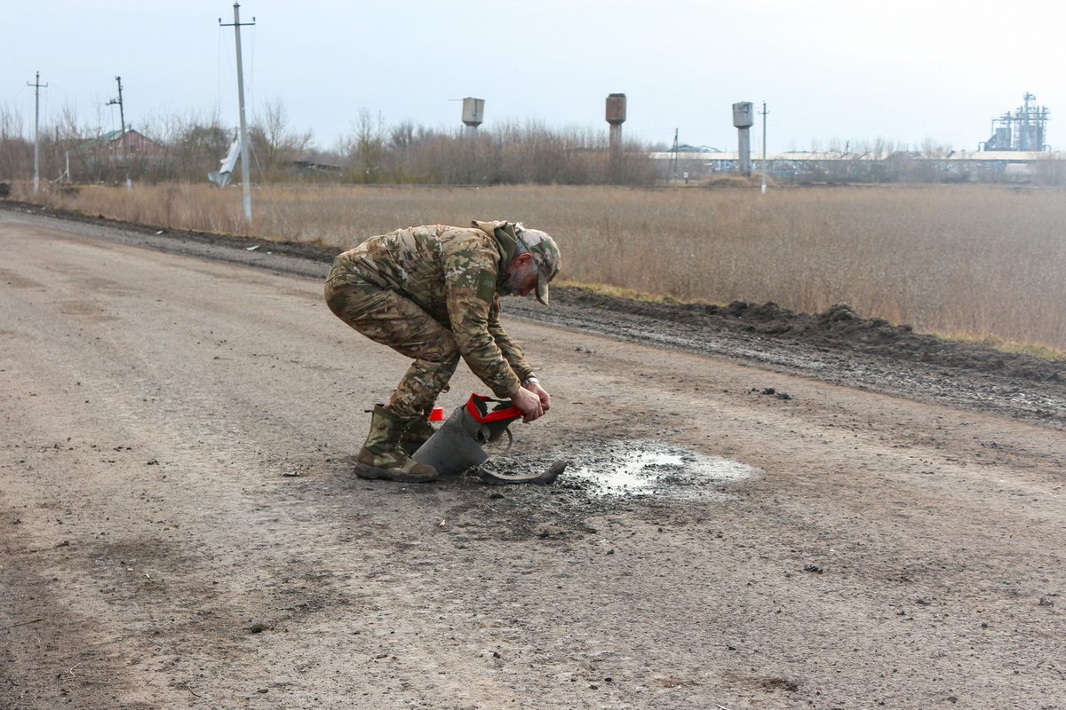 Газопровод поврежден после атаки ВСУ в Каховке