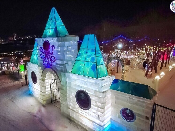 Ледовый городок в Новосибирске открывает бесплатный вход для семей участников СВО
