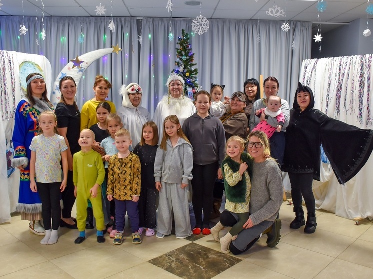 В Нарьян-Маре разыграли волшебную сказку «Кто лепешки съел?»