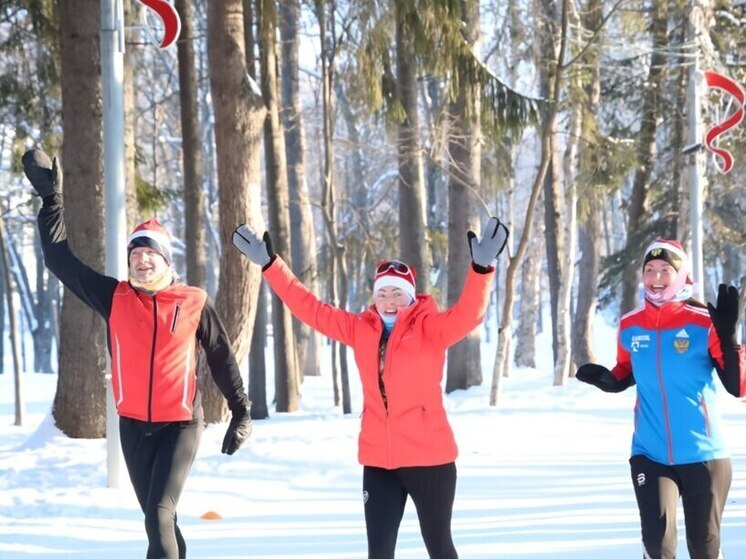 В Южно-Сахалинске состоялся «Новогодний забег» в рамках Декады спорта