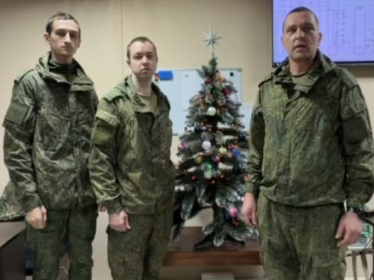 Алтайские бойцы СВО с фронта поздравили земляков с Новым годом и Рождеством