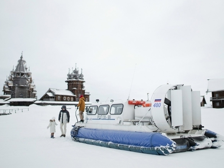 В первые дни 2026 года более четырех тысяч туристов прибыли на остров Кижи