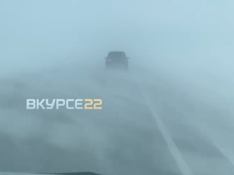 Автомобилисты сообщают о сложной обстановке на алтайских трассах