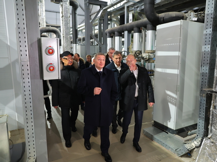 Андрей Бочаров проверил работу новой котельной в Центральном районе Волгограда