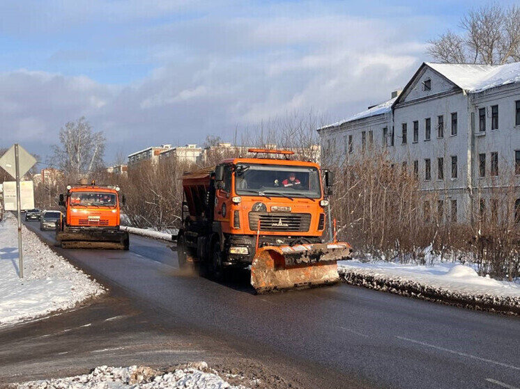 В Туле за сутки вывезли более 2 тысяч кубометров снега