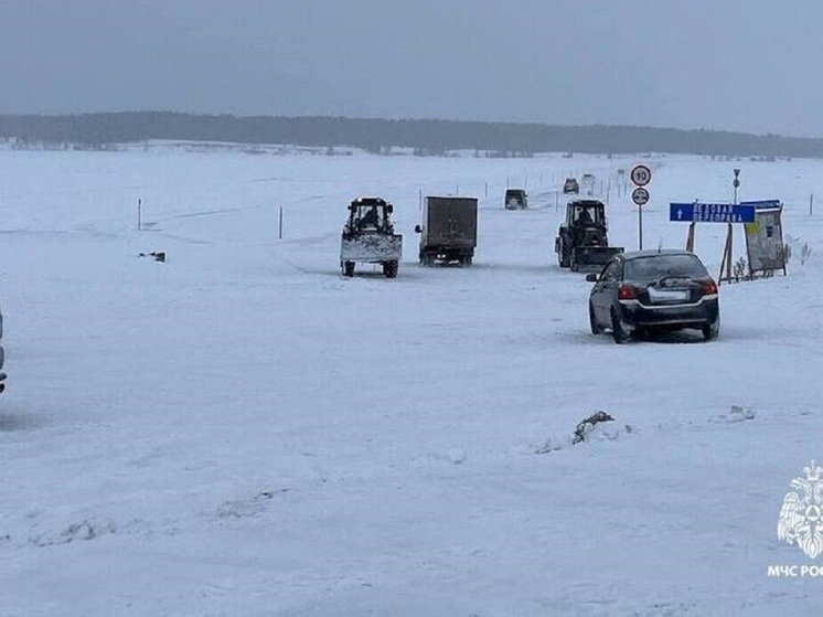 В Новосибирской области открыли вторую ледовую переправу через Обское море