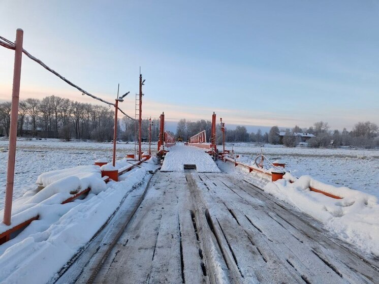 В Архангельске открывается автомобильная переправа на Бревенник