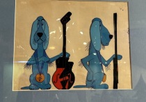 Яркая, праздничная, музыкальная, ностальгическая и к тому же пророческая выставка проходит сейчас в Музее музыки