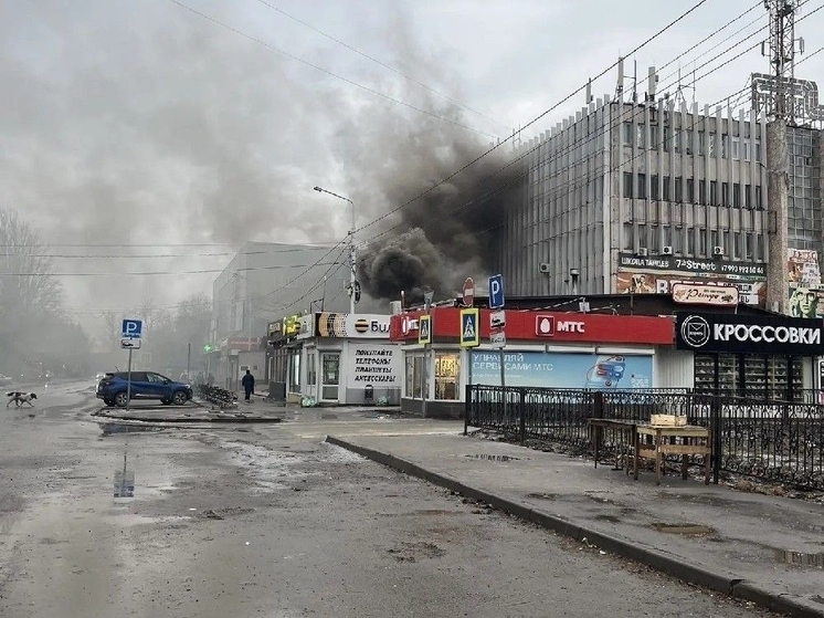 В Волгодонске произошёл пожар в чебуречной