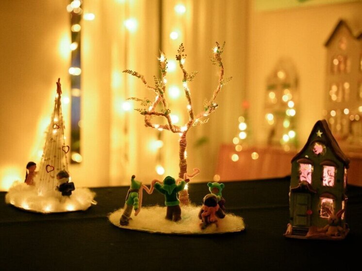 Выставка «Рождество Христово глазами детей» (0+) проходит в Хабаровске