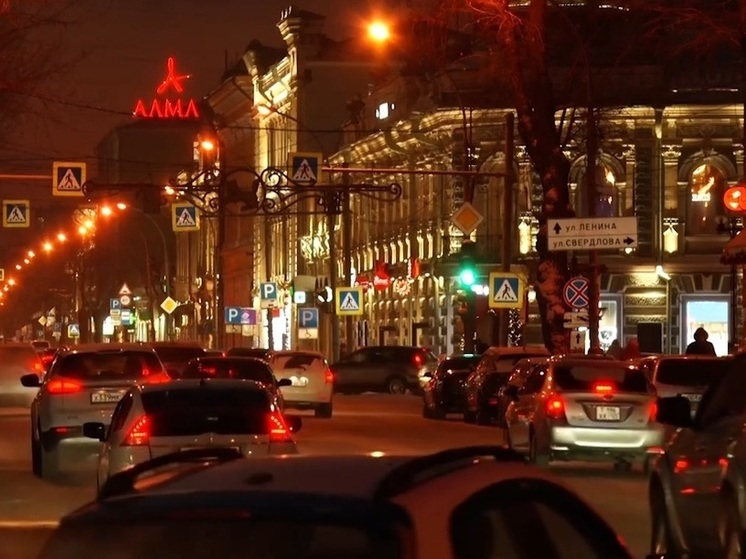 10 зданий в Иркутске получили подсветку