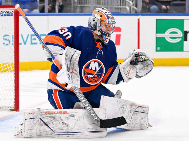 Россиянин Сорокин побил исторический рекорд «Нью-Йорк Айлендерс» по «сухим» матчам