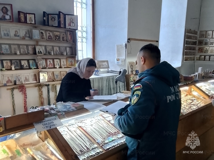 Во Мценске прошли противопожарные инструктажи в храмах
