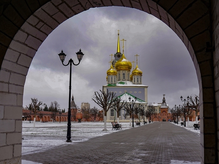 Павел Метелкин дежурит по Туле на Рождество