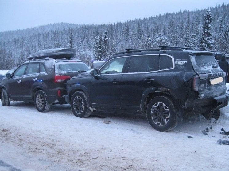 В аварии под Кандалакшей пострадали два человека