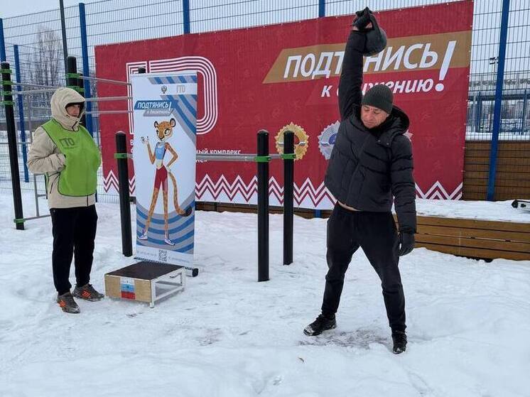 В парке «Берега» Белгорода прошли «Рождественские рекорды»