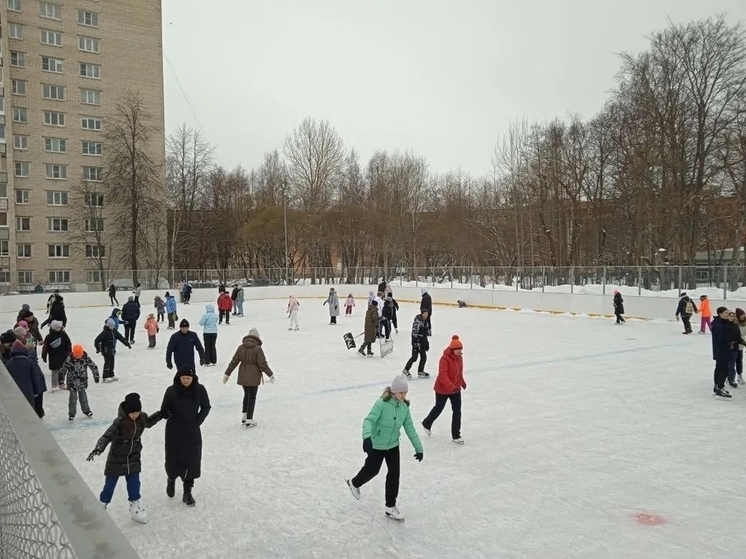 Новый городской каток в Сосновом Бору станет лучшей ледовой площадкой города