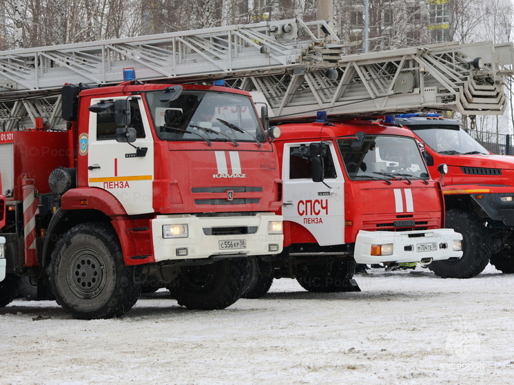 В МЧС России напомнили водителям Пензенской области о правилах встречи со спецтранспортом