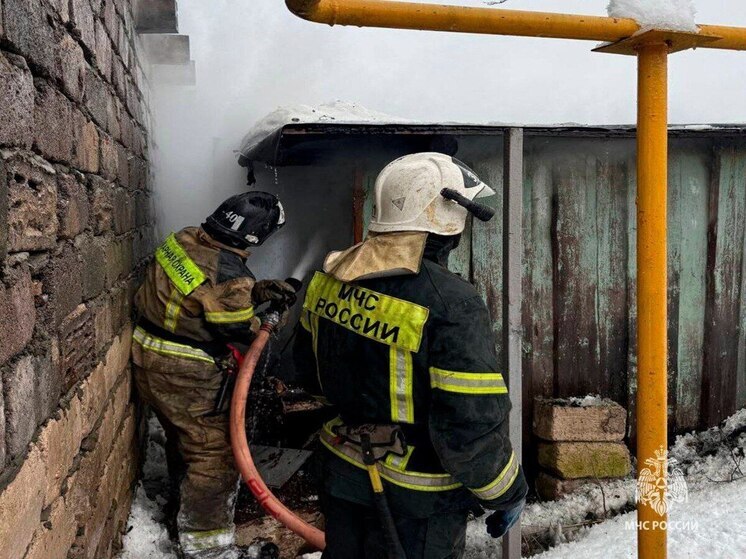 Дом с баней сгорели в Большой Туле в канун Рождества