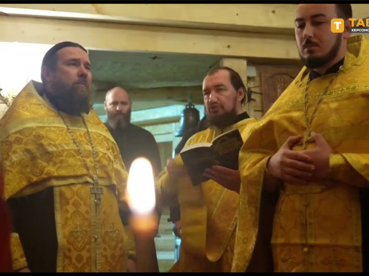 Десантники отметили Рождество в расположении войск на Херсонщине