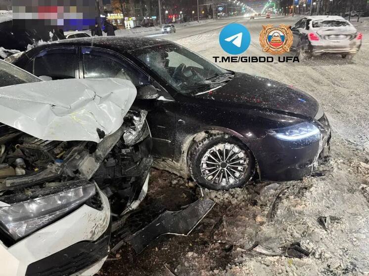 За сутки в Уфе произошло 38 ДТП