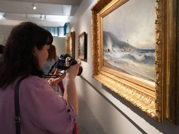 Серпуховичи еще могут успеть посетить выставку «Море великих. От Айвазовского до Кандинского»