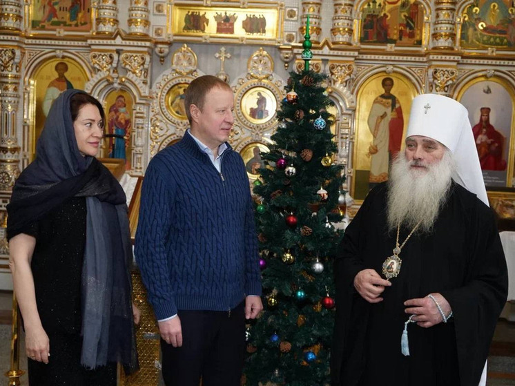 Глава Алтайского края поздравил местных жителей с Рождеством