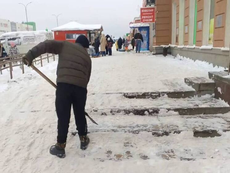 Калугу чистят даже в Рождество