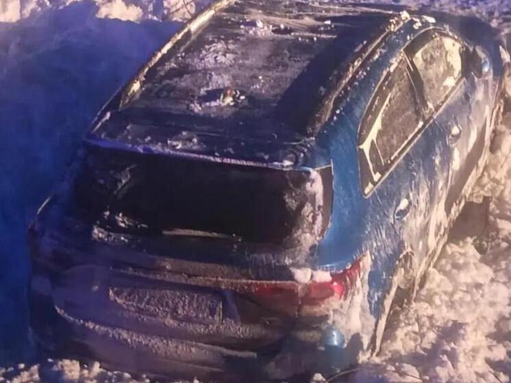 В Мордовии автомобиль вылетел в кювет, есть пострадавшие