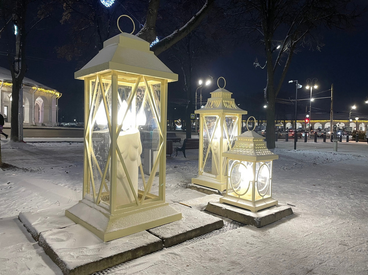 Костромичи активно голосуют выбирая лучшее новогоднее оформление