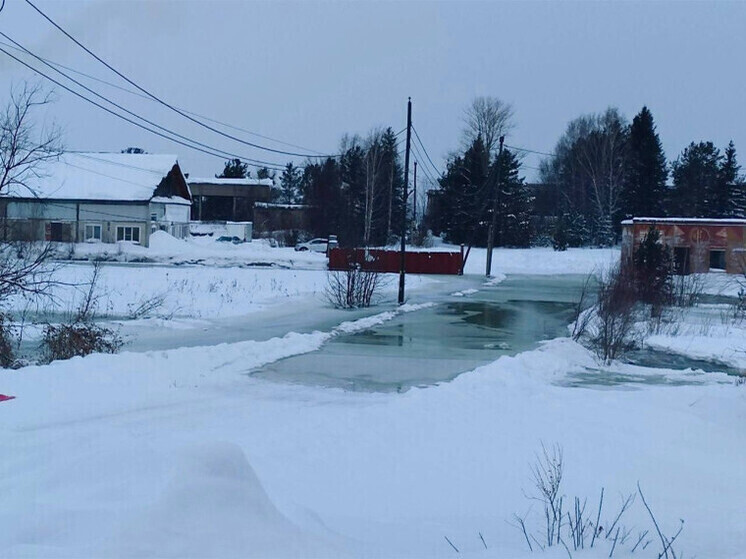 В районе Енисейска фиксируется подъём уровня воды в Енисее