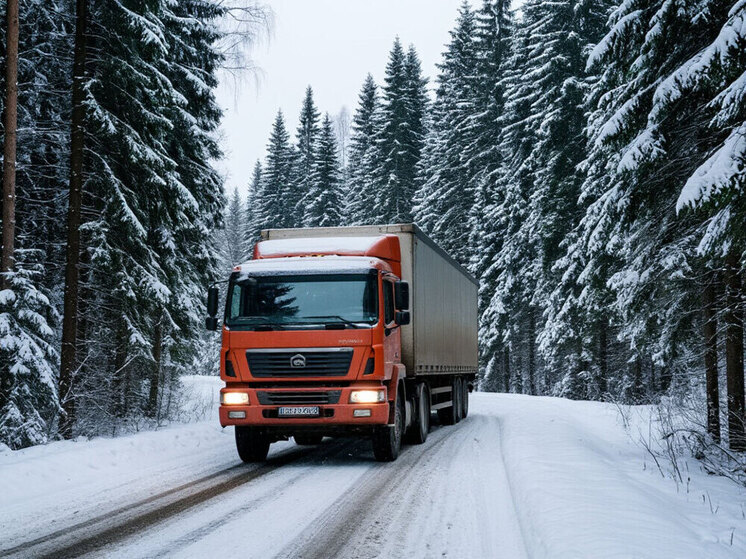 В Костромской области на трассе Р-243  ввели ограничения для большегрузов