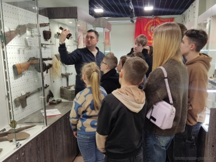 В Пензе подростки посетили музей поисковых отрядов