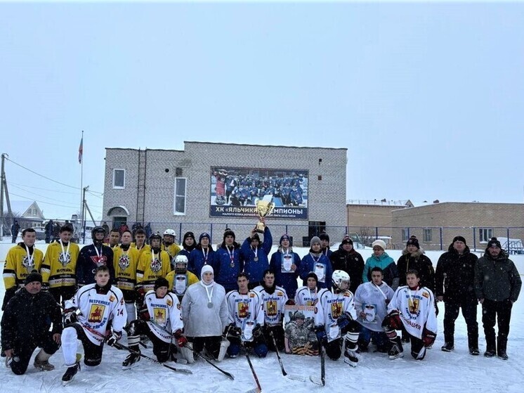 В Яльчикском округе прошел открытый турнир по хоккею памяти майора РФ Миллина