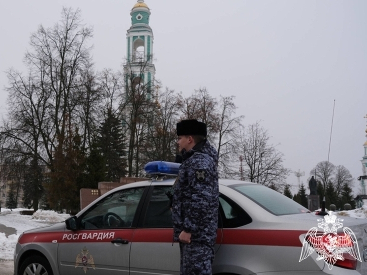 Под охраной: как Росгвардия обеспечивала безопасность тамбовчан в Рождество