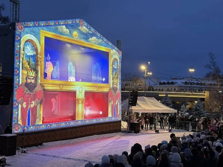 Псковское Рождество завершилось трогательной трагикомедией с куклами и музыкой