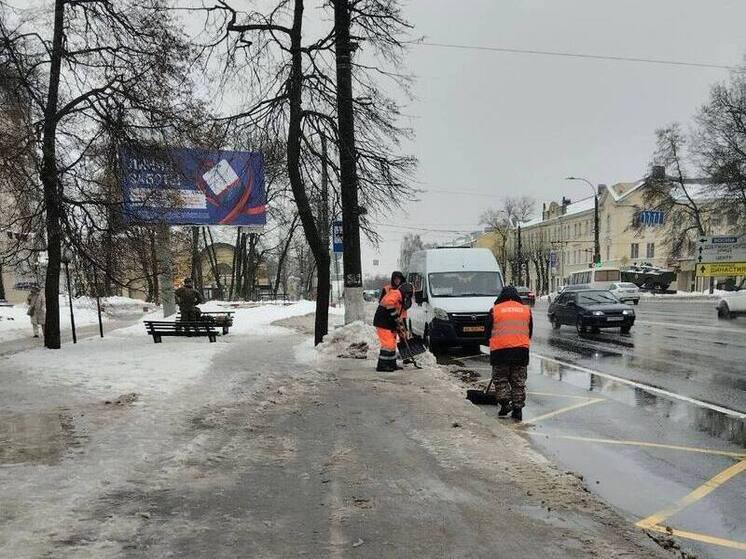 Мэр Курска прокомментировал ситуацию с уборкой улиц