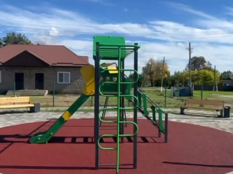 В Майском и Зольском районах КБР в 2026 году появятся новые игровые площадки
