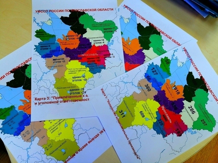 Ярославские приставы посчитали, в каких районах области больше алиментщиков