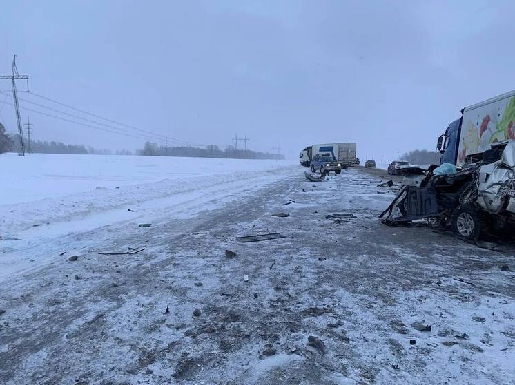Внедорожник из Кемерова попал в ДТП под Новосибирском, погибла женщина