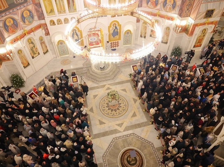Волгоградские полицейские обеспечили безопасность в Рождественскую ночь