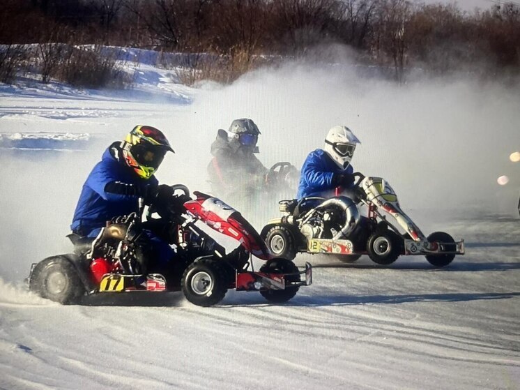 Хабаровские картингисты дебютировали в зимнем чемпионате ДФО