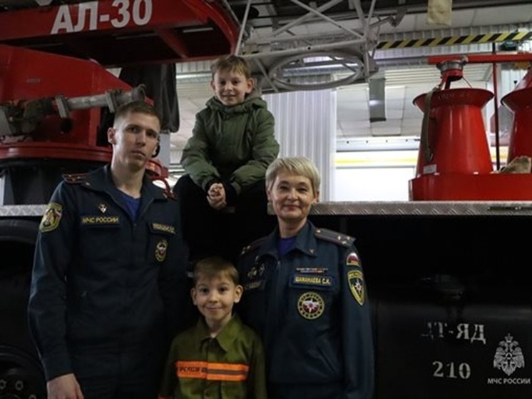 Ульяновские спасатели исполнили мечту братьев из Барыша