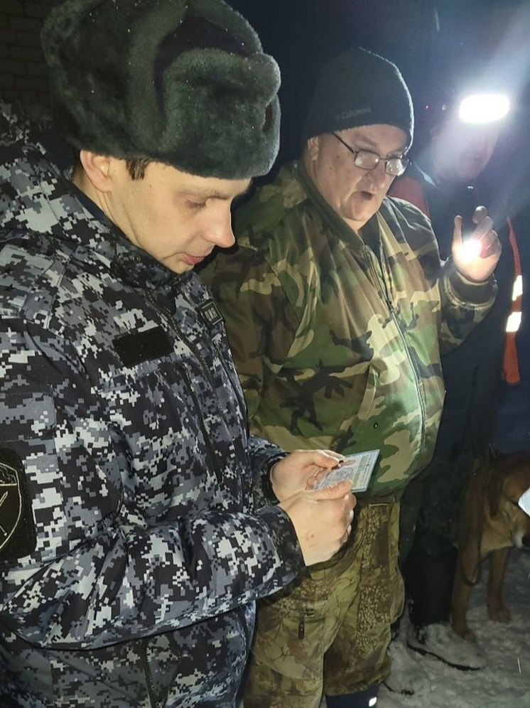 47 охотников проверили псковские росгвардейцы