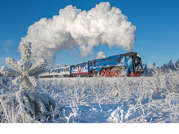 Поезд Российского Деда Мороза прибыл в Петрозаводск