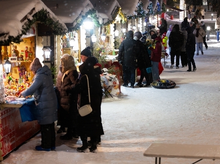 На новогодних ярмарках в Череповце побывали более 20 тысяч человек