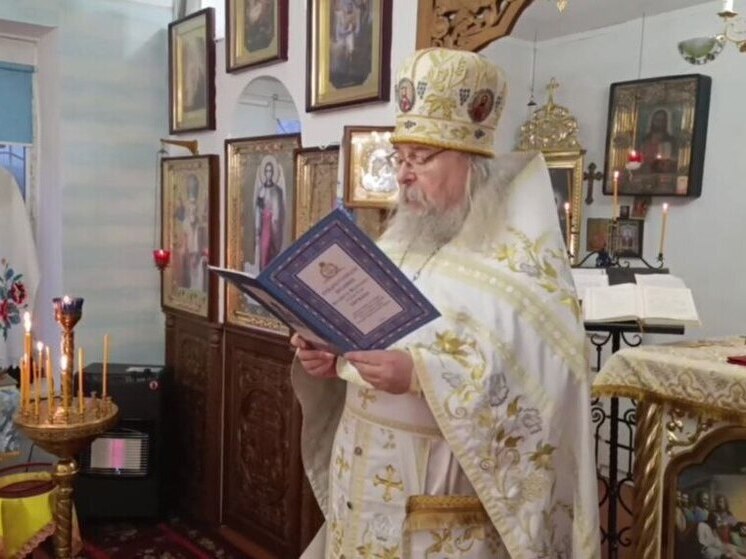 Духовник отряда БАРС-32 провел Рождественское богослужение на Запорожье